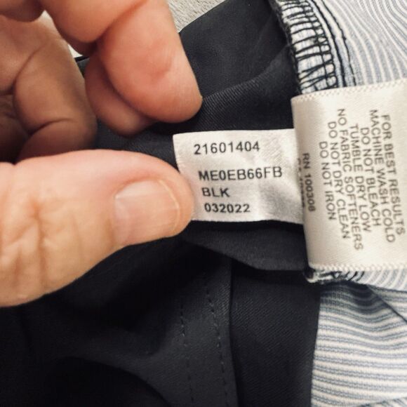 PETER MILLAR Men's EB66 Performance Pants Black  Tag  34 x 32  Actual  34 x 29 - Picture 12 of 16